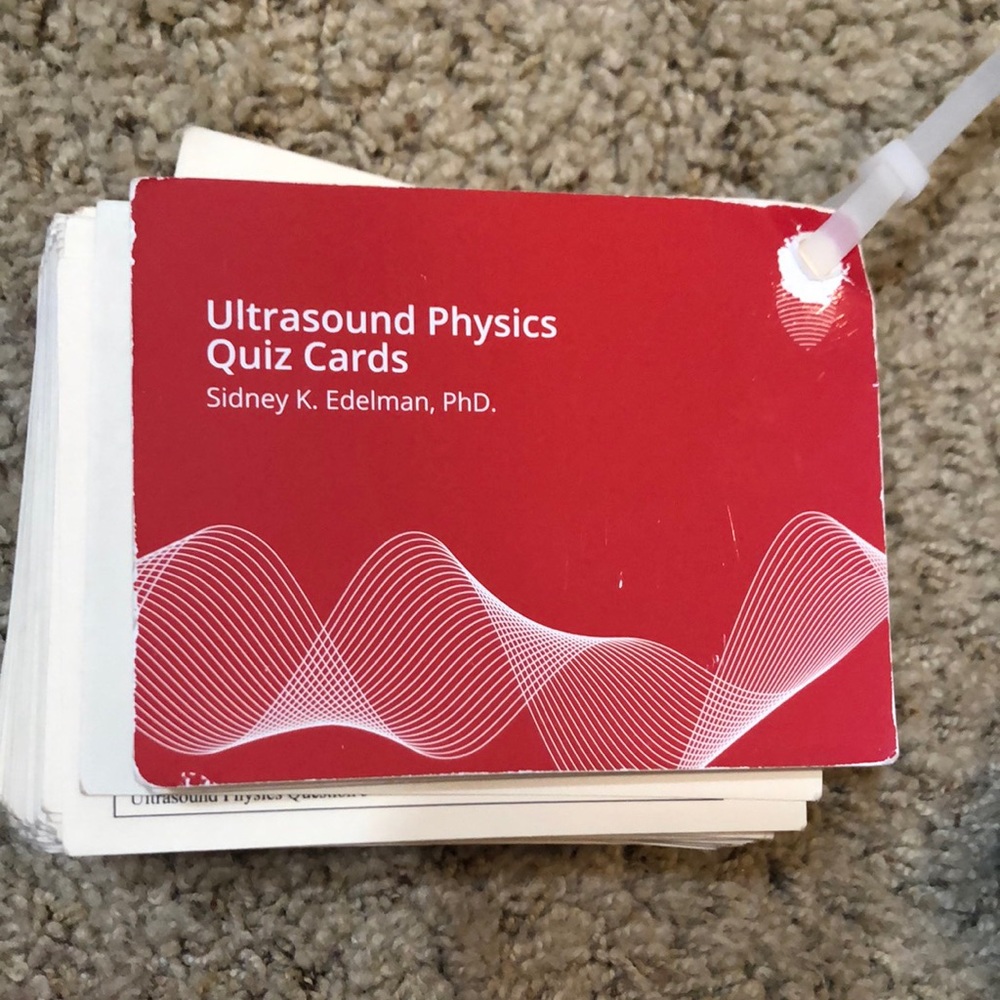 Sidney Edelman Physics Quiz Cards